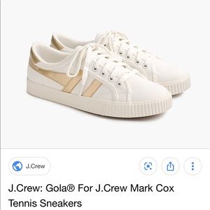 NEW Gola for J Crew (White/Gold) Women’s 8 /EU39